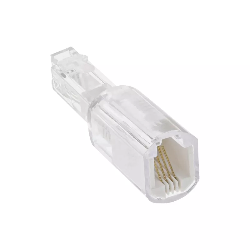 InLine Twist-Stop per ricevitore telefonico connettore 4P4C / femmina, InLine, 18890L