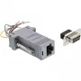 InLine Adattatore connettore femmina Sub-D 9 pin a connettore femmina RJ45 68889B InLine