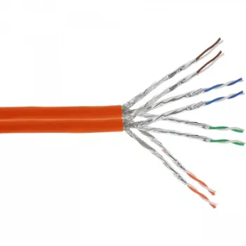 InLine Cavo da installazione duplex S/FTP PiMF Cat.7a AWG23 1200MHz, LSOH, 50m