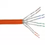 InLine Cavo da installazione duplex S/FTP PiMF Cat.7a AWG23 1200MHz, LSOH, 100m