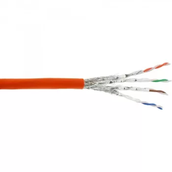 InLine Cavo da installazione Cat.7a PiMF 4x2x0.58 AWG23, 1200MHz, LSZH, 50m