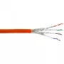 InLine Cavo da installazione Cat.7a PiMF 4x2x0.58 AWG23, 1200MHz, LSZH, 50m