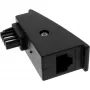 Adattatore InLine connettore TAE-F maschio a connettore femmina RJ45 8P2C per Fritzbox, nero
