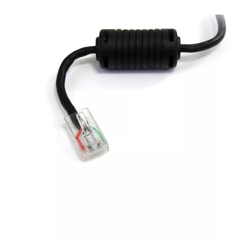 StarTech.com USBUPS06 cavo USB di ricambio per Smart UPS AP9827, USB (M) a RJ-45 a 10 pin (M), 1,8 m (6 ft), nero