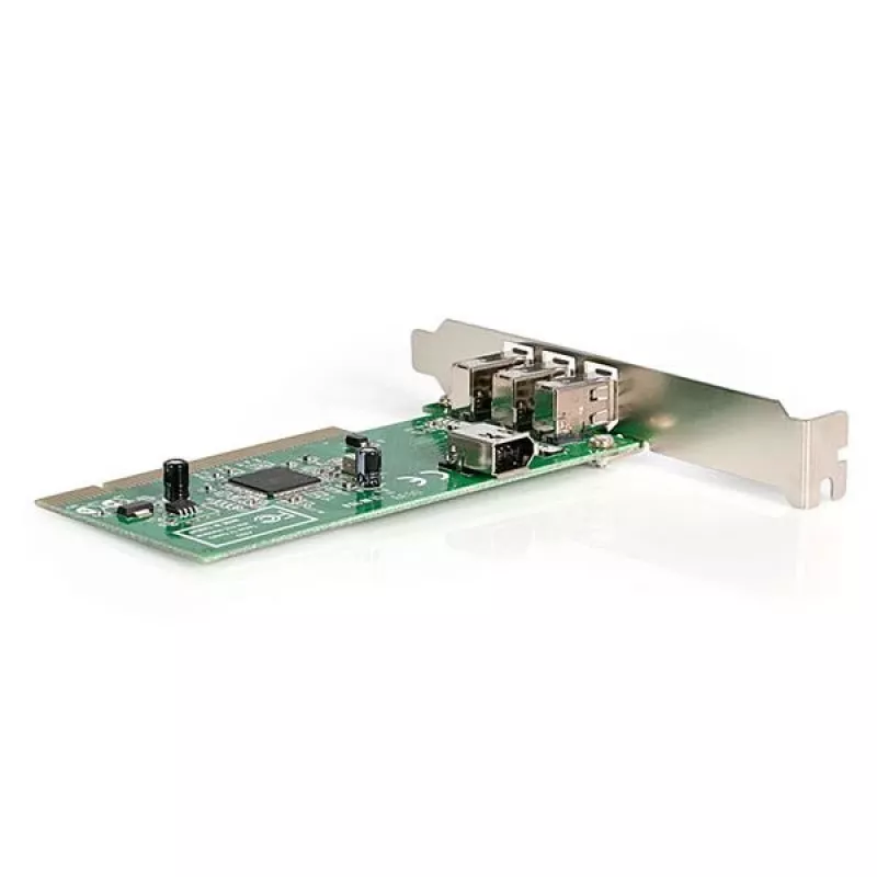 StarTech.com Scheda adattatore PCI 1394a FireWire a 4 porte – 3 esterne, 1 interna