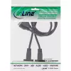 InLine staffa slot USB-C su pannello frontale USB 3.2 Key-A interna, 0,5 m