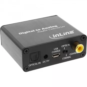 Convertitore audio da digitale ad analogico InLine 65002K