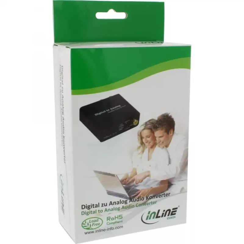 Convertitore audio da digitale ad analogico InLine 65002K