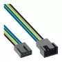 InLine prolunga cavo ventola 4 pin Molex connettore maschio/femmina 0,30 m