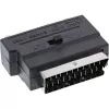 Adattatore Scart InLine connettore maschio Scart / 3x RCA e ingresso/uscita video S-VHS