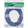 Cavo audio RCA InLine Premium 2x connettore maschio / maschio RCA placcato oro 10 m
