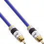 Cavo video e audio digitale RCA InLine Premium connettore maschio / maschio RCA placcato oro 0,5 m