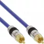Cavo video e audio digitale RCA InLine Premium connettore maschio / maschio RCA placcato oro 15 m