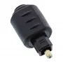 Adattatore audio ottico connettore femmina 3,5 mm / connettore maschio Toslink InLine 89907