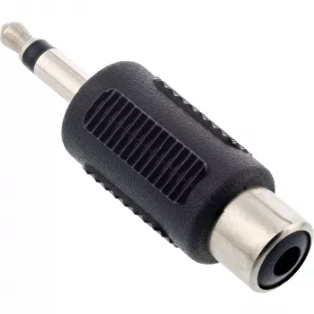 Adattatore audio InLine connettore maschio 3,5 mm / 1x connettore femmina RCA mono