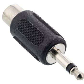Adattatore audio InLine connettore maschio 3,5 mm / 1x connettore femmina RCA mono
