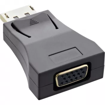 Convertitore DisplayPort InLine, connettore maschio DisplayPort / connettore femmina VGA, FullHD/60Hz