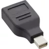 Adattatore DisplayPort InLine, connettore maschio Mini DisplayPort / connettore femmina DisplayPort, 4K/60Hz