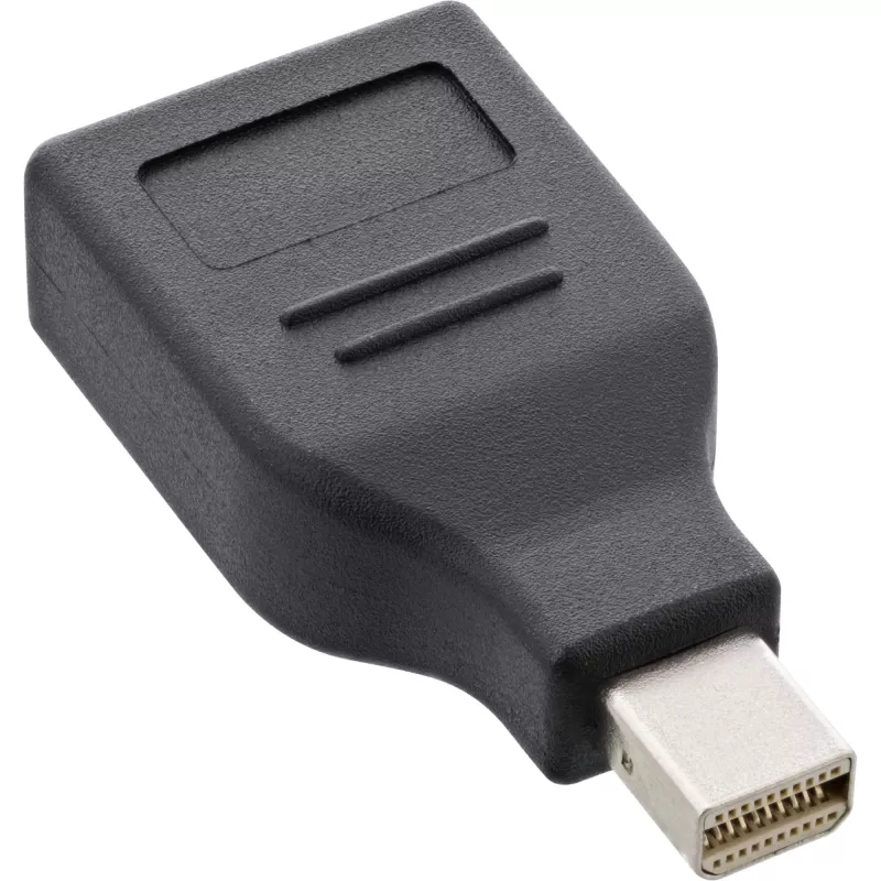 Adattatore DisplayPort InLine, connettore maschio Mini DisplayPort / connettore femmina DisplayPort, 4K/60Hz