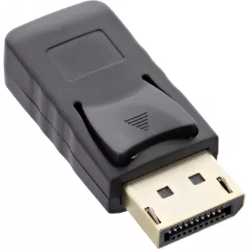 Adattatore DisplayPort InLine, maschio DisplayPort / femmina Mini DisplayPort, 4K/60Hz