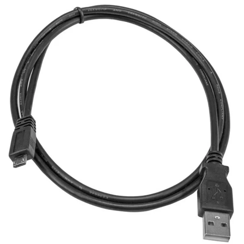 Cavo Micro-USB StarTech.com 2 m – A a Micro B, 2 m, USB A, Micro-USB B, USB 2.0, connettore maschio/connettore maschio, nero