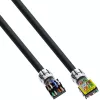 Cavo patch InLine, U/UTP, Cat.6A, senza alogeni, rame AWG23, nero 40 m