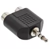Adattatore audio connettore maschio 3,5 mm / 2x connettore femmina RCA stereo InLine 99302