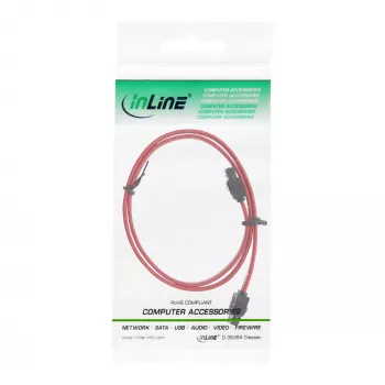 Cavo SATA InLine per connessioni S-ATA 150 / 300 / 600 con blocco 0,5 m