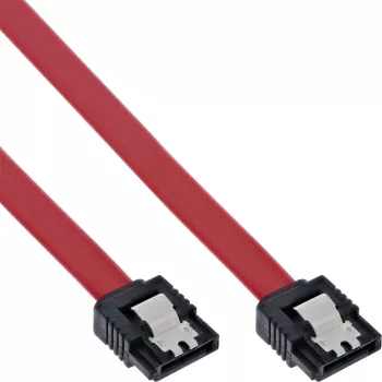 Cavo SATA InLine per connessioni S-ATA 150 / 300 / 600 con blocchi, 0,3 m