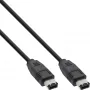 Cavo FireWire 400 1394 InLine 6 pin connettore maschio/connettore maschio 3 m