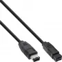 Cavo FireWire 400 a 800 1394b InLine 6/9 pin connettore maschio 2 m