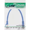 Cavo patch InLine SF/UTP Cat.5e blu 0,25 m