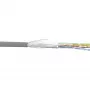 Cavo patch InLine SF/UTP Cat.5e AWG26 CCA PVC grigio 100 m