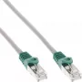 Cavo patch crossover PC a PC InLine SF/UTP Cat.5e grigio 1 m