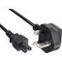 Cavo di alimentazione InLine per notebook Inghilterra connettore femmina 3 poli 2 m