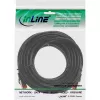 Cavo patch InLine S/FTP PiMF Cat.6 250MHz PVC rame nero 15 m