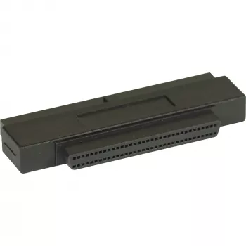 Adattatore SCSI III InLine interno 50 pin IDC femmina a 68 pin mini Sub-D femmina