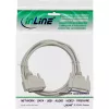 Cavo seriale InLine stampato DB25 maschio / femmina diretto grigio 5 m