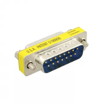 Mini adattatore InLine 15 pin Game Port maschio / femmina