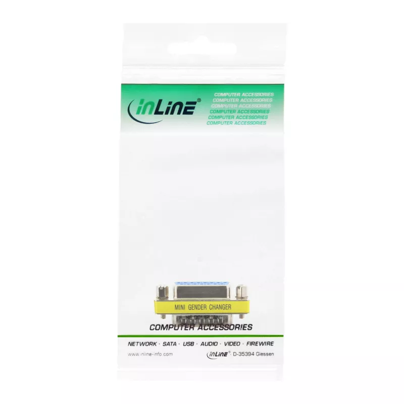Mini adattatore InLine 15 pin Game Port maschio / femmina