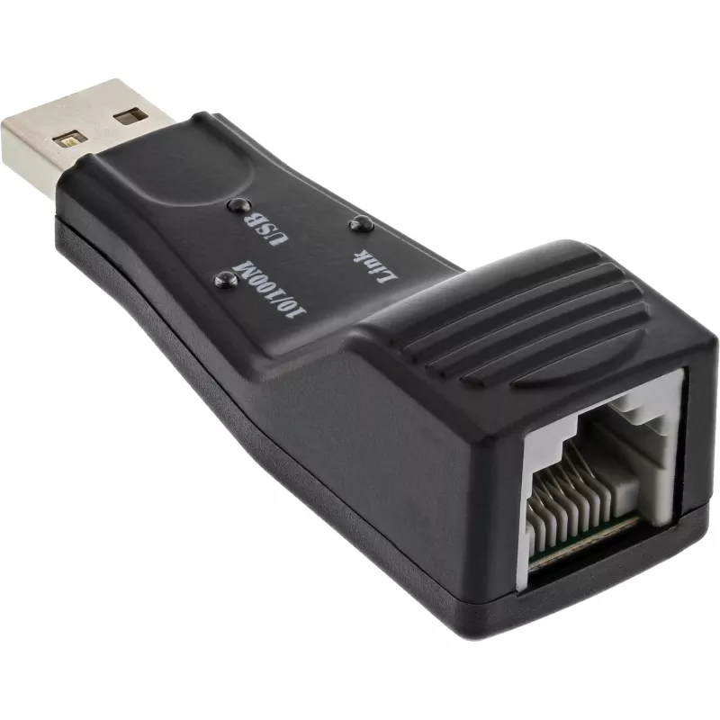 Adattatore di rete InLine USB 2.0 10 / 100MBit