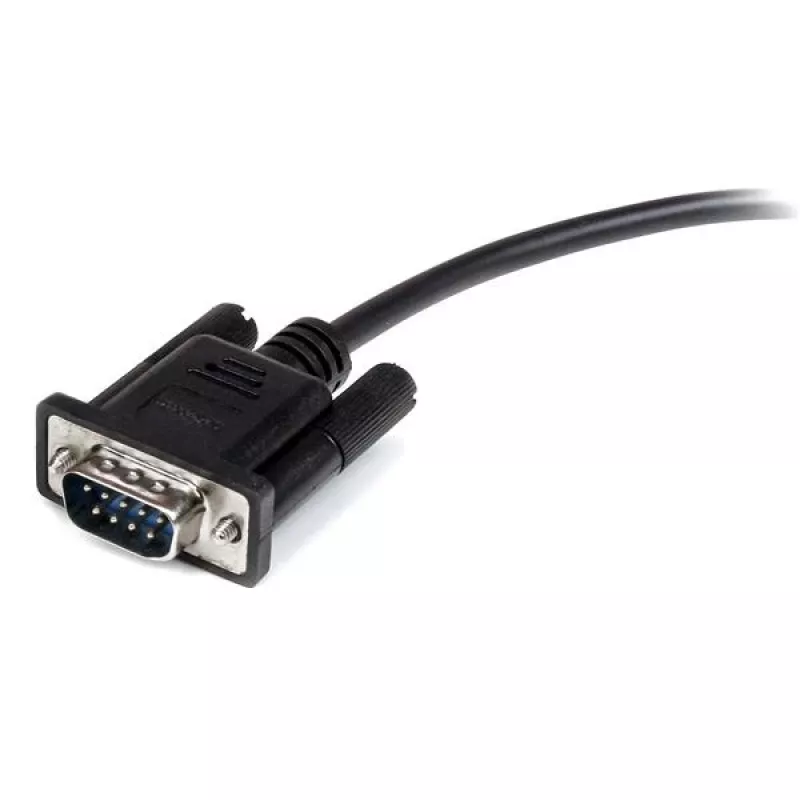 Cavo seriale DB9 RS232 passante StarTech.com 2m nero - M/F