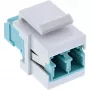 Adattatore keystone snap-in in fibra ottica InLine 89988B