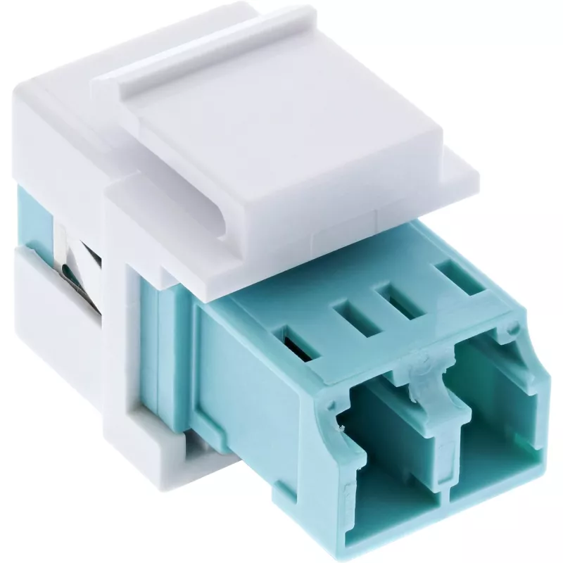 Adattatore keystone snap-in in fibra ottica InLine 89988B