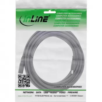 InLine cavo di prolunga DC, connettore maschio/femmina DC 4,0x1,7mm, AWG 18, nero 5m