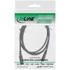 InLine cavo di prolunga DC, connettore maschio/femmina DC 4,0x1,7mm, AWG 18, nero 0,5m