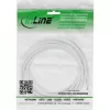 InLine cavo di prolunga DC, connettore maschio/femmina DC 4,0x1,7mm, AWG 18, bianco 3m