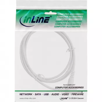 InLine cavo di prolunga DC, connettore maschio/femmina DC 4,0x1,7mm, AWG 18, bianco 1m