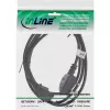 Cavo di alimentazione InLine spina Regno Unito / connettore maschio IEC C13 3 poli, 0,5 m