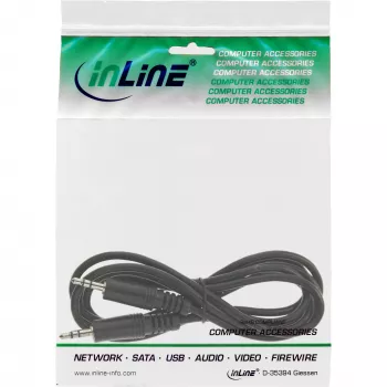 Cavo audio InLine 3,5 mm stereo maschio / maschio 2 m